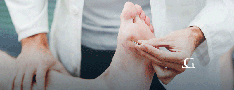 Acupuncture Stock Photo
