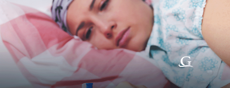 Women With Permanent Hair Loss Stock Photo