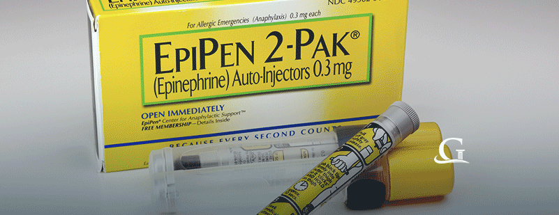 EpiPen 2-Pak Stock Photo
