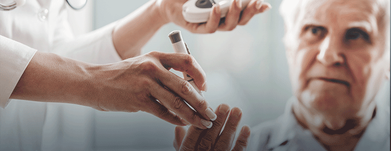 Elderly Patient Being Examined By A Doctor Stock Photo