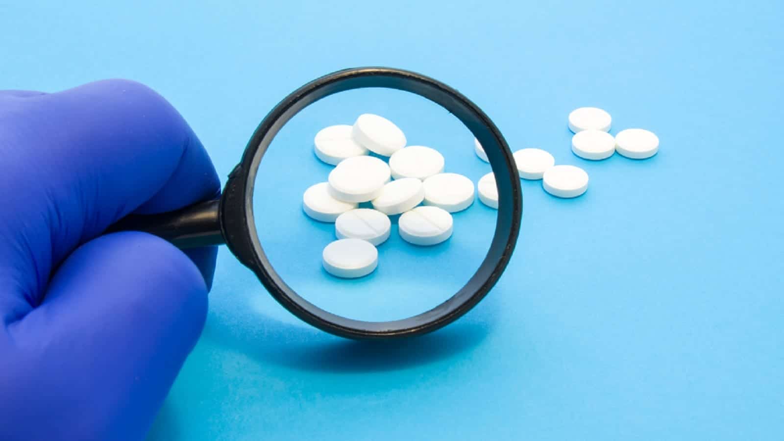 Magnifying Glass Stock Photo